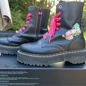 Hello Kitty + Friends Dr. Martens, size 9, excellent condition